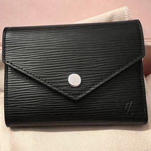 Louis Vuitton Leather Victorine Wallet